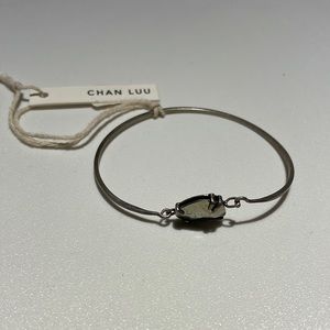 Chan Luu Silver Bracelet with Stone